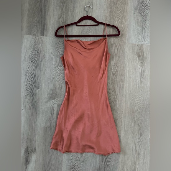 Noiri. Olivia Silk Dress - Copper - Picture 5 of 5